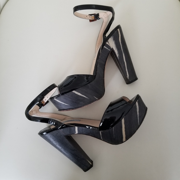 Prada Shoes - 24 hr SALE ! PRADA PLATFORM HEELS!